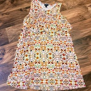 Warm pattern dress medium